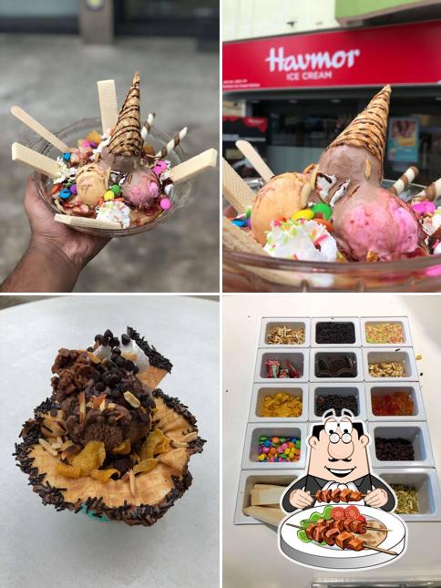 Food at Havmor Havfunn Icecream