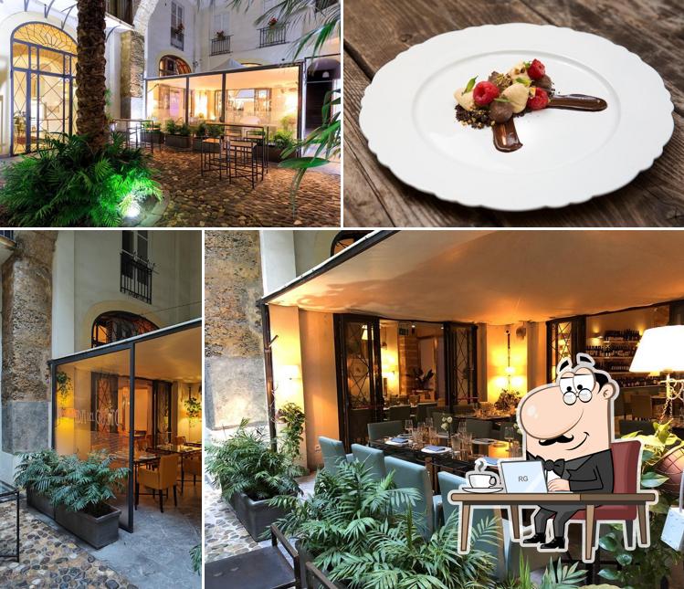Gli interni di Locanda del gusto