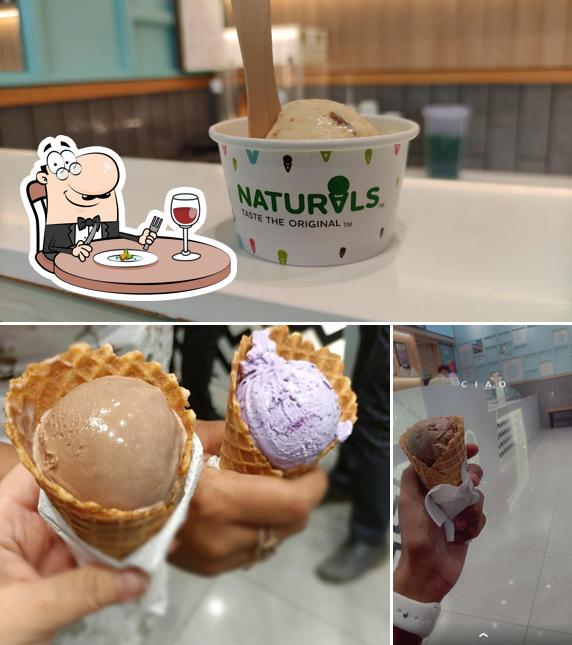 Ice cream at Naturals Ice Cream