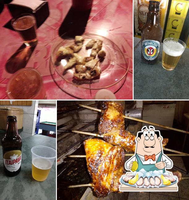 Ostras em Bar do Zanquetta