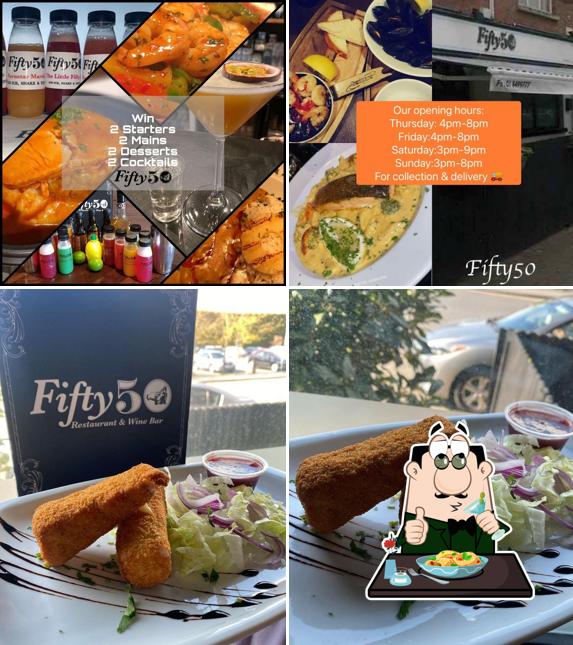 Fifty50 Ashbourne, Ashbourne - Restaurant menu, prices and reviews