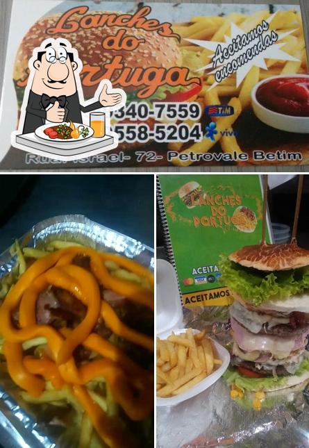 Comida em Lanches do Portuga
