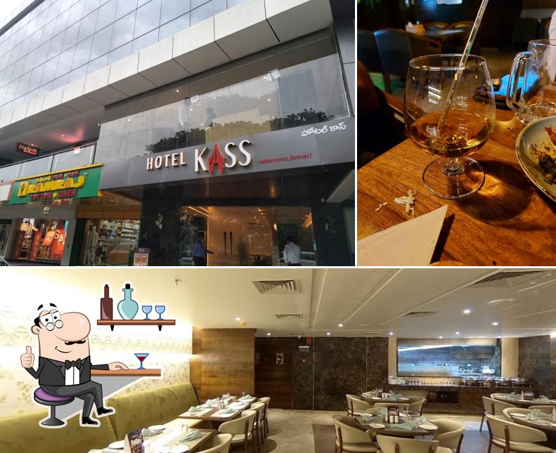 The interior of Nasha Fine dine Bar