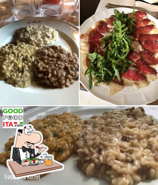 Platti al Trattoria da Rochet