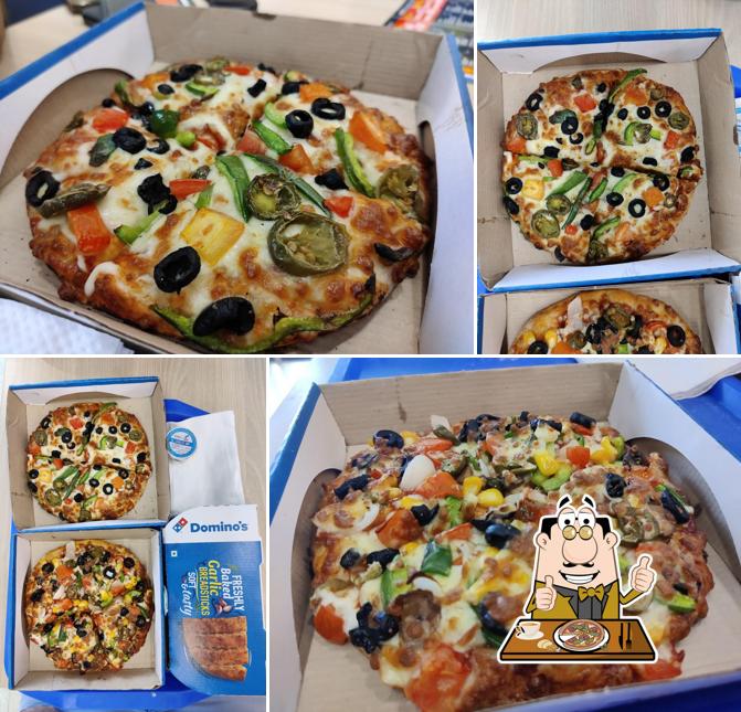 Try out pizza at Domino's Pizza Bhatinda