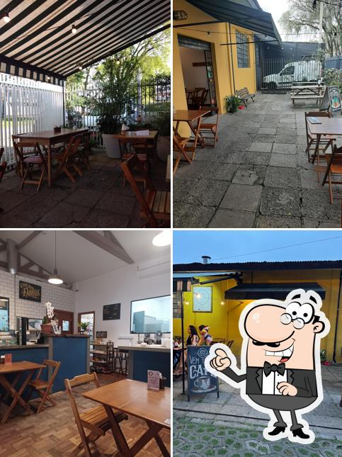 Veja imagens do interior do Fábrika Pães & Café