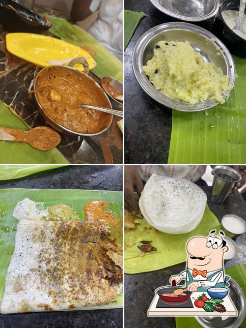 Chicken curry at Hotel Mani Iyer