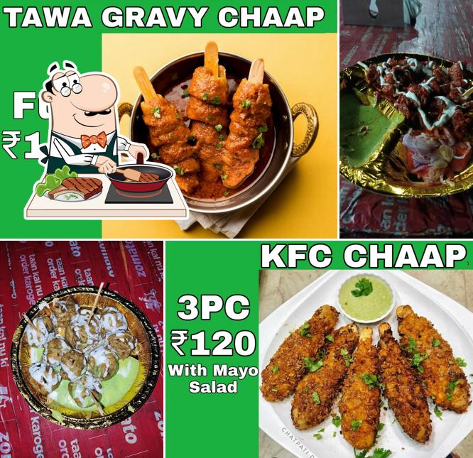 Try out meat dishes at Patiala Shahi Soya Chaap