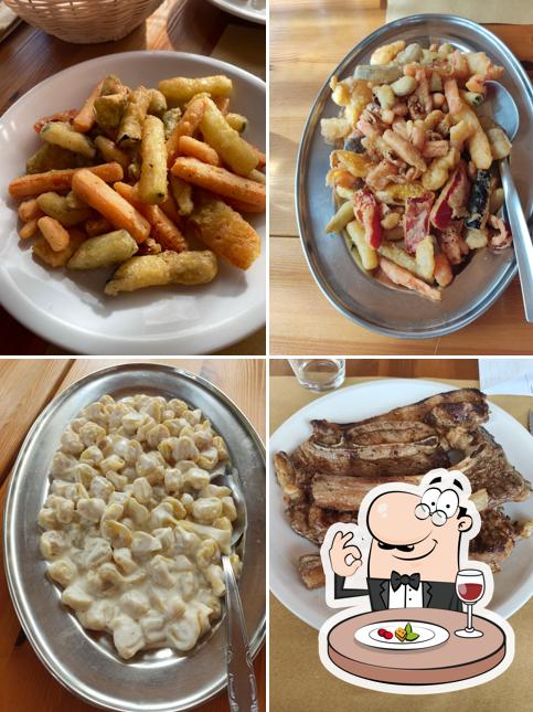 Cibo al LAGO CLAUDIA Bar Ristorante Pesca Sportiva