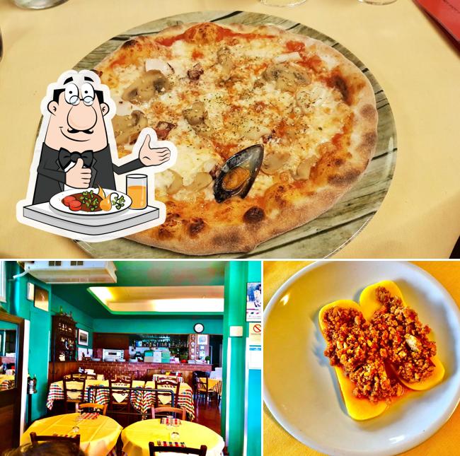 La foto della cibo e interni di Ristorante Pizzeria Da Franco