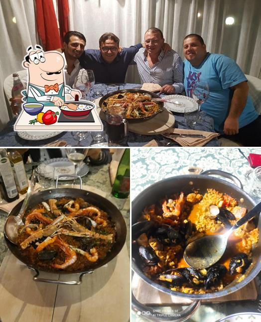 Paella al SE&RI Manuja - Ristorante - Pizzeria - Sala Ricevimenti