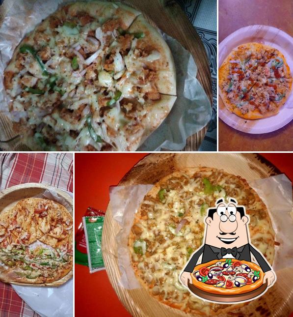 Try out pizza at YFC Yummy Fried Chicken