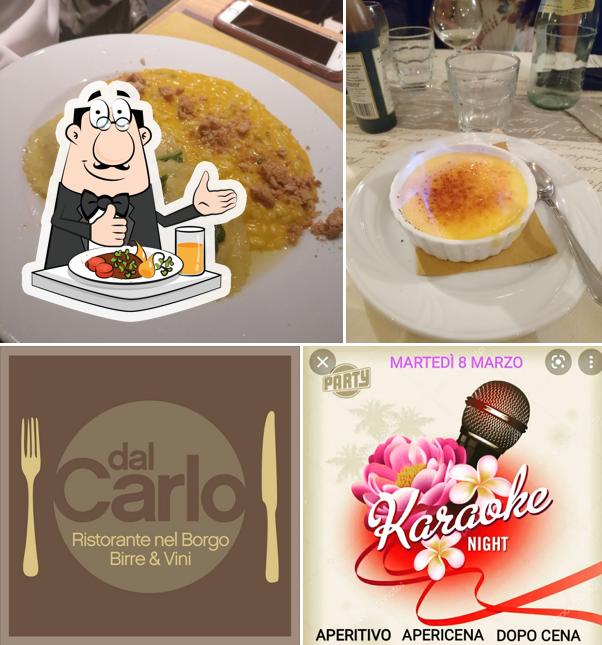 Cibo al Ristorante Dal Carlo