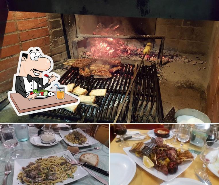 Cibo al Ristorante La Rocca
