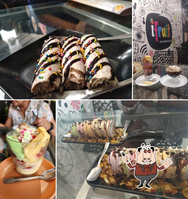 Ice cream at iFruit Live Ice Cream