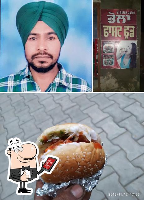 Here's an image of Bhola Fast Food