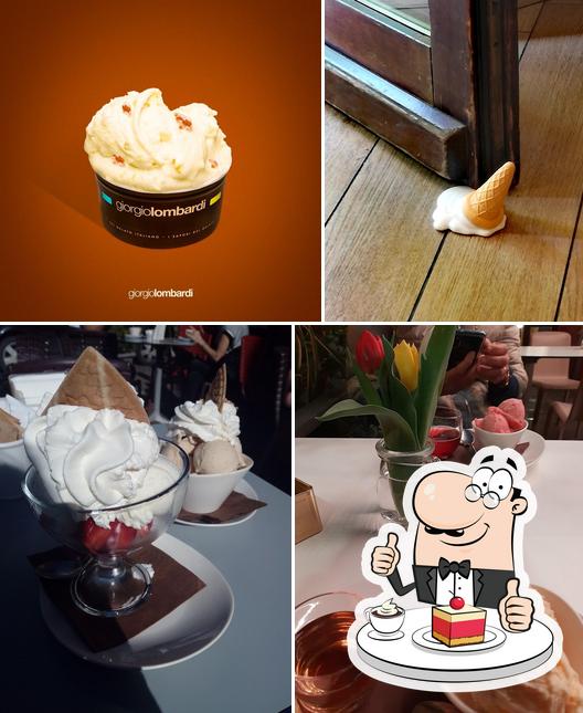 Giorgio Lombardi Gelaterie serve un'ampia varietà di dessert