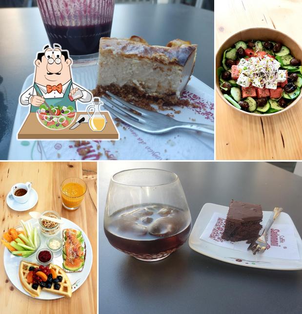 Insalata greca al Biocafé Livorno