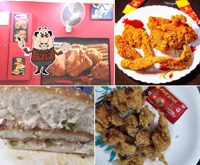 Food at Five Star Chicken