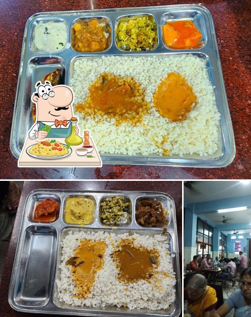 Among various things one can find food and interior at Kairali Restaurant