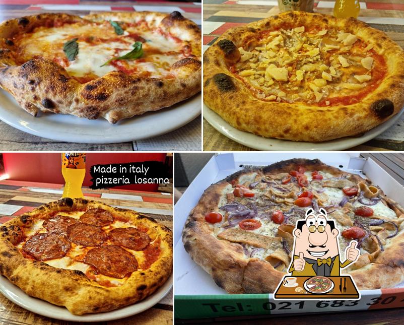 Scegli una pizza a Made in Italy Pizzeria