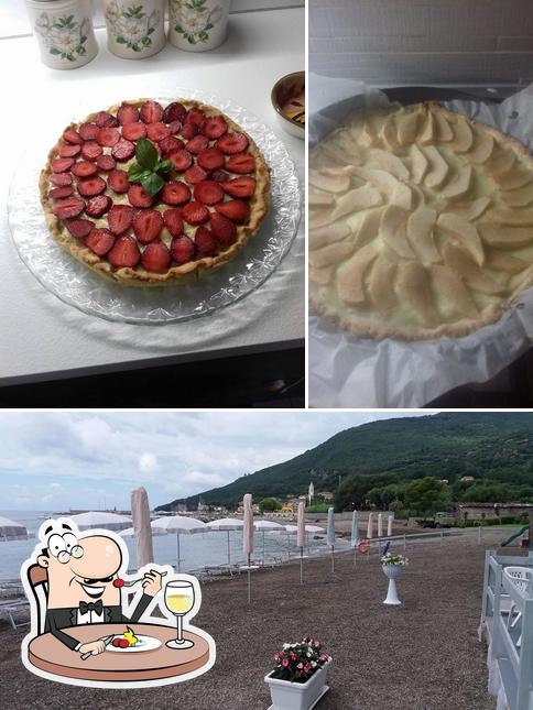 La foto della cibo e esterno di Scario Lido San Giovanni a Piro
