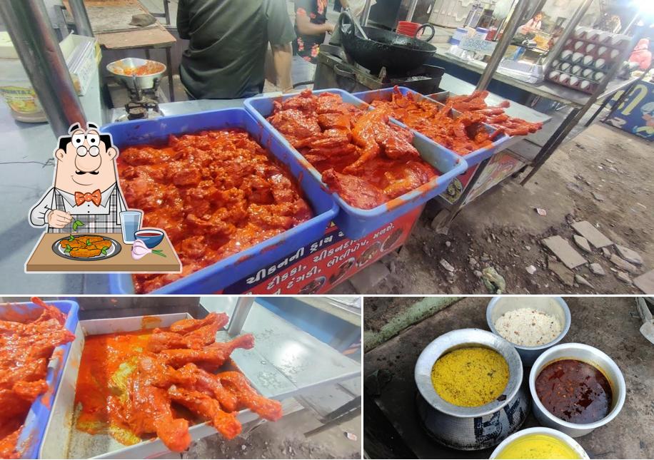 Chicken wings at Baba Surti omlate & Ahmedabadi Tava fry