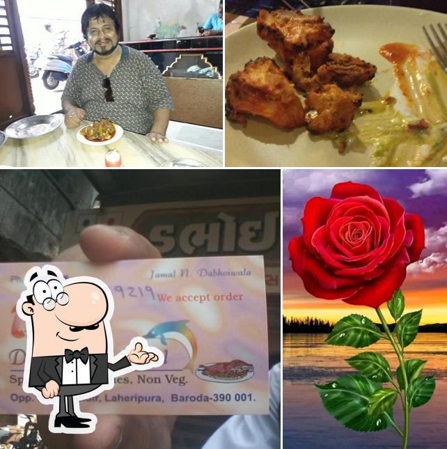 The interior of Dabhoiwala Hotel