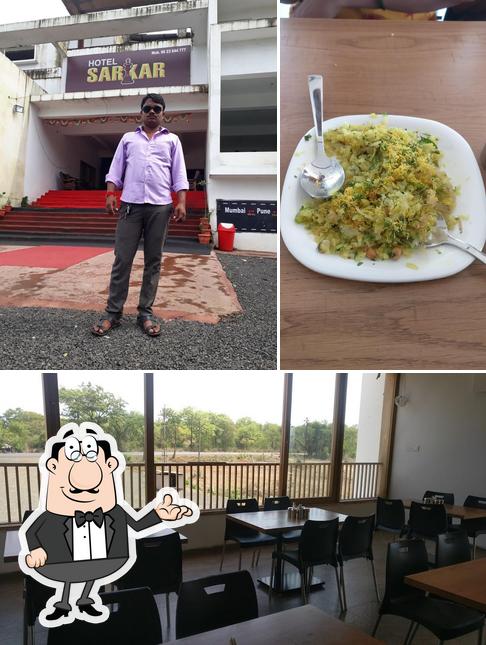 Hotel Sarkar is distinguished by interior and food