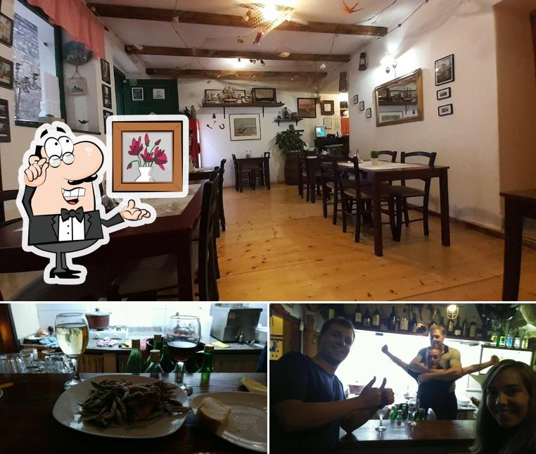 Tra le varie cose da Konoba Tovar si possono trovare la interni e bancone da bar