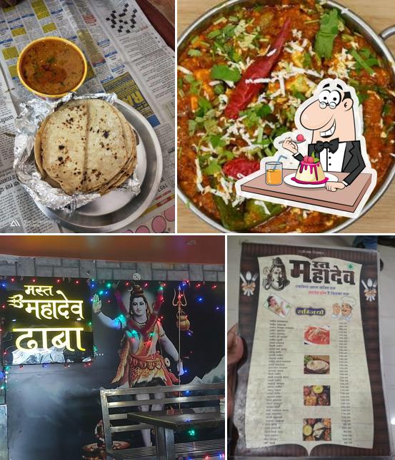 Mast Mahadev Dhaba serves a range of sweet dishes