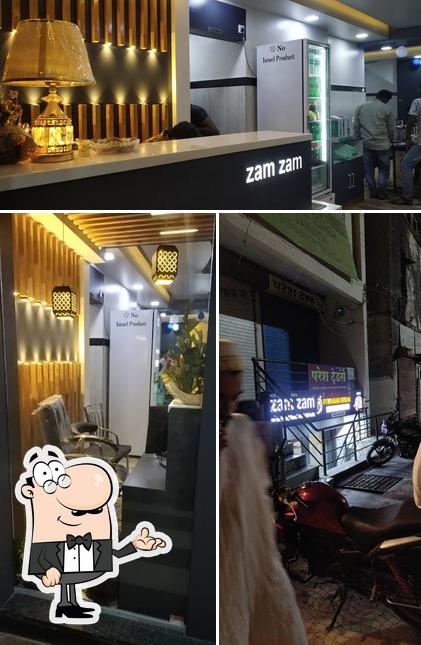 The interior of NEW ZAM ZAM Hyderabadi Biryani