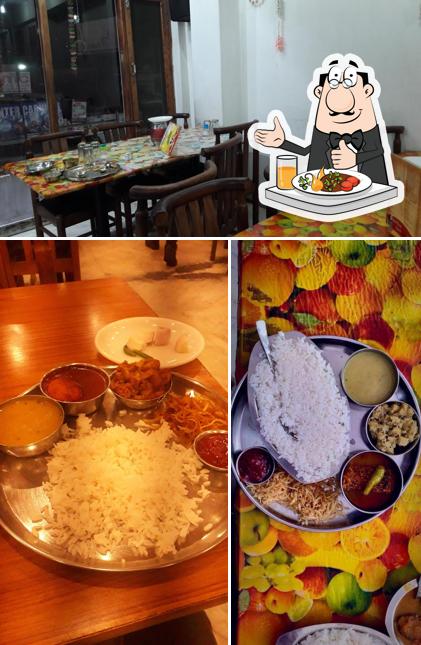 Food at New Ashapuri Resturant
