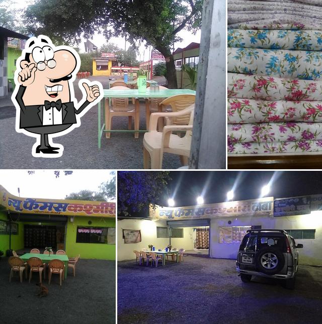 The interior of New Famous Kashmiri Dhaba