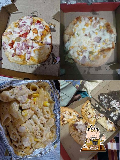 Pick pizza at Pizza Burger Wala