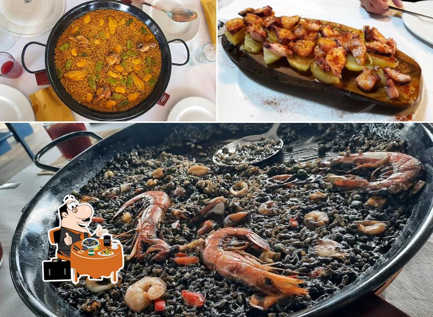 Cozze al Ristorante bar Vela Mayor