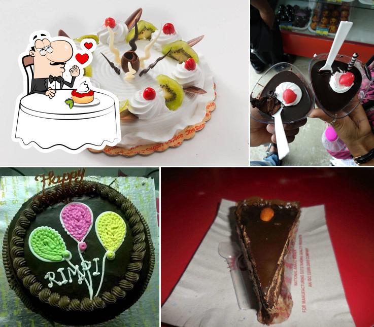 The Sugarr & Spice offers a variety of sweet dishes