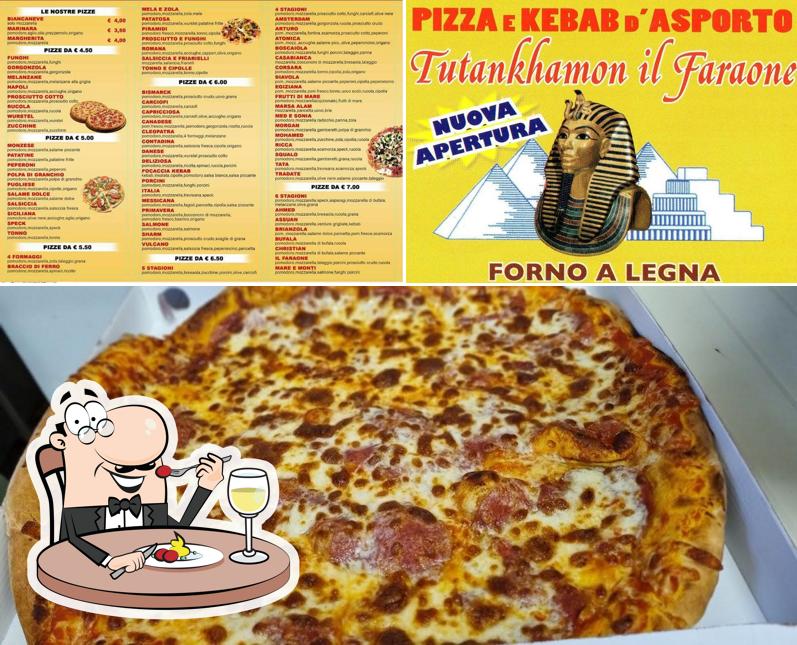 Cibo al Tutankhamon il Faraone
