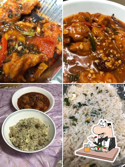 Food at Wooden Wok