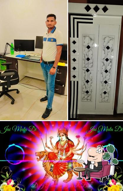 Check out how krishna tea stall looks inside