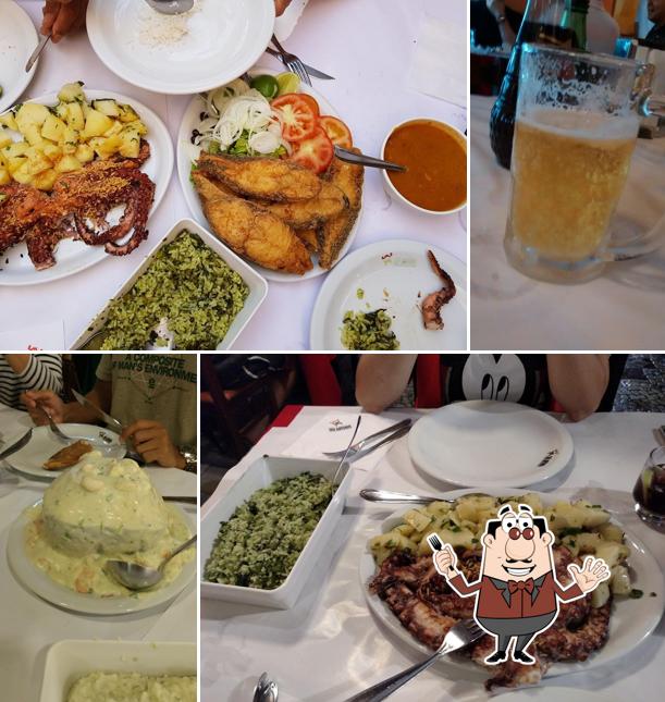 Comida em Restaurante Seu Antônio