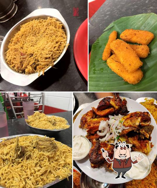 Food at SS Hyderabad Biryani, Nungambakkam