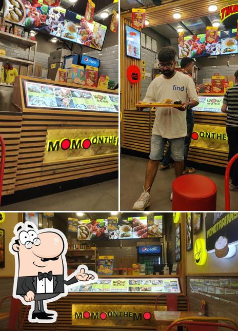 The interior of Wow! Momo