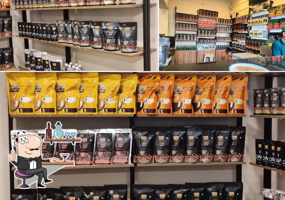 Check out how HUNKAL COFFEE JAYANAGAR looks inside