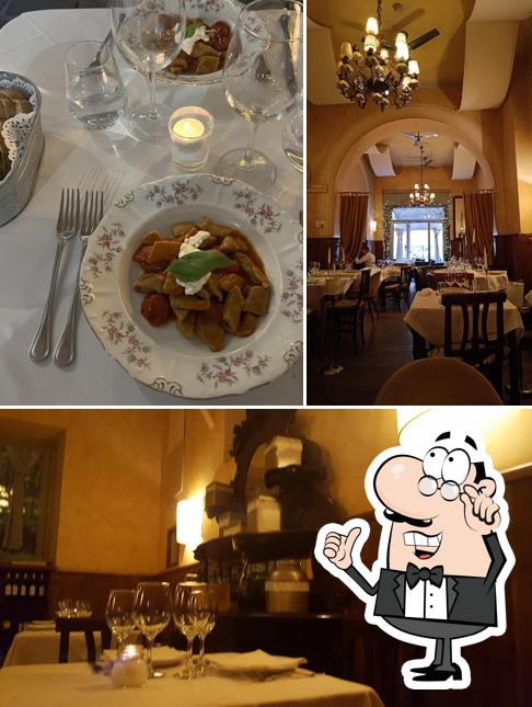 Gli interni di Trattoria della Barchetta dal 1924