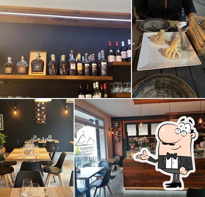 Dai un'occhiata agli interni di Ararat ristorante