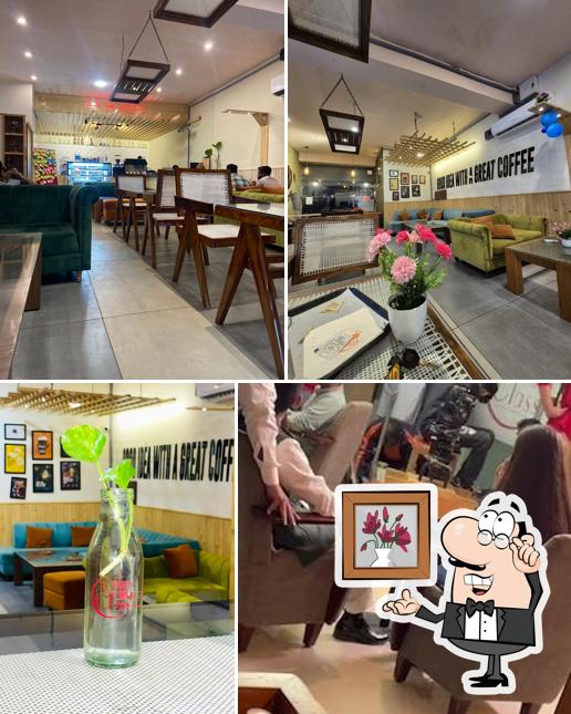 The interior of The Class Cafe