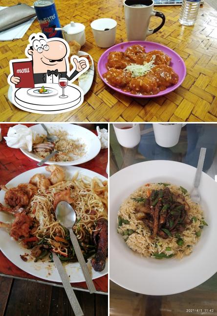 Food at Bambusa Restaurant