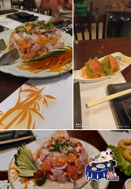 Sashimi em Banzai - Comida Japonesa