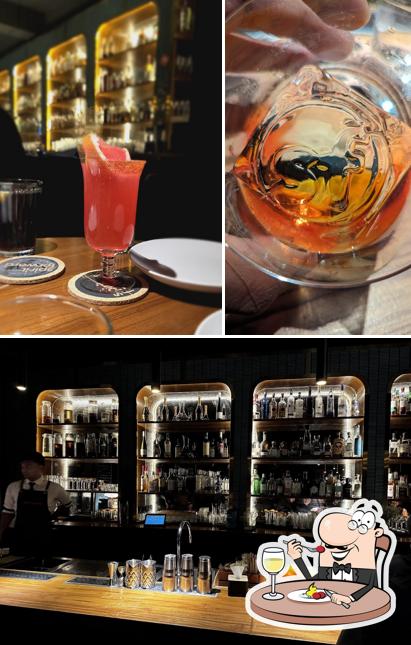 Food at Bar Spirit Forward